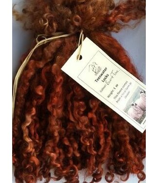 teeswater locks - red brown