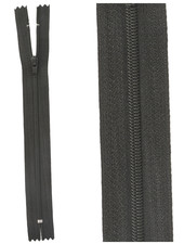 klassieke rits / rokrits  - zwart kleur 580