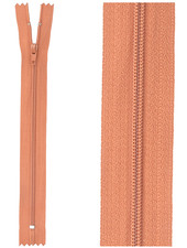 close end zipper - rust color  850