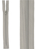 M. close end zipper- mouse grey color  577