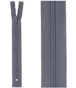 close end zipper - dark navy blue color 560