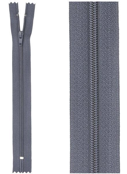 close end zipper - dark navy blue color 560