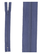 klassieke rits / rokrits  - marineblauw kleur 919