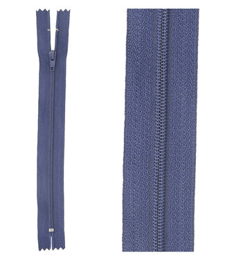 close  end zipper - navy blue color 919