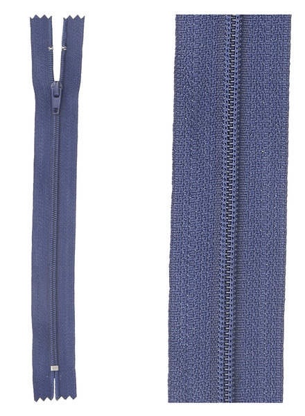 close  end zipper - navy blue color 919