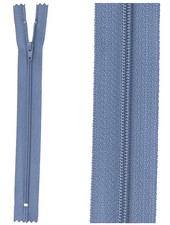 klassieke rits / rokrits  - denimblauw kleur 839
