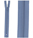 klassieke rits / rokrits  - denimblauw kleur 839