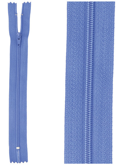close end zipper - cobalt blue color 918