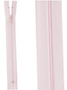 close end zipper - light pink color 512