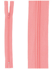 klassieke rits / rokrits -  roze kleur 517