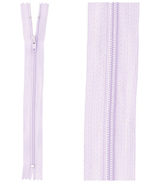close end zipper - lilac color  68