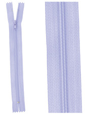 close end zipper - violet color  554