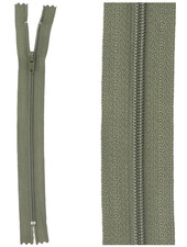 klassieke rits / rokrits  - khaki kleur 567