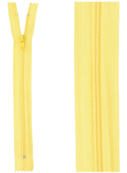 close end zipper - yellow color 506