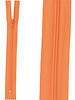 close end zipper - orange color 523
