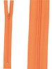 close end zipper - orange color 523