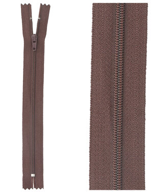 close end zipper - bordeaux color 864
