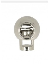 cord stopper silver - 1 piec