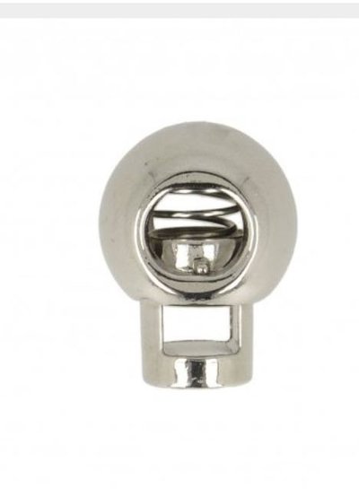 cord stopper silver - 1 piec