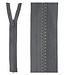 open end zipper  -grey color 182
