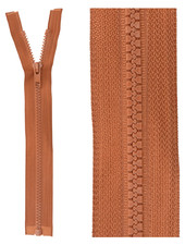 open end zipper - Rust color  850