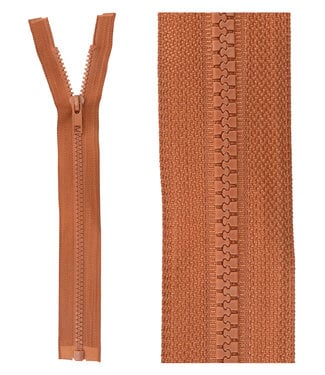 open end zipper - Rust color  850