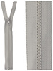 open end zipper - mouse grey color 577