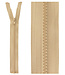 open end zipper - sand color 573