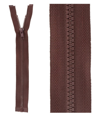 open end zipper - bordeaux color 864