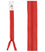 naadrits / blinde rits - rood kleur 519