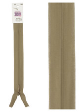 invisible zipper - taupe color 563