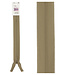 naadrits / blinde rits - taupe kleur 563