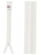 invisible zipper - white color 501