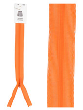 naadrits / blinde rits - oranje kleur 523