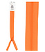 naadrits / blinde rits - oranje kleur 523