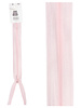 invisible zipper - light pink color 512