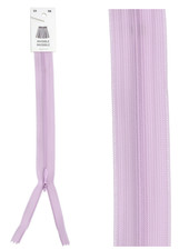 invisible zipper -  lilac color 68