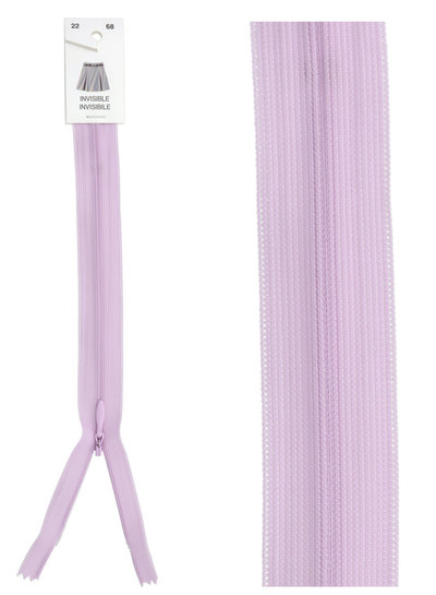 M. invisible zipper -  lilac color 68