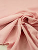 pink washed modal linen mix