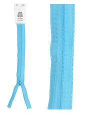 invisible zipper - light  turquoise color 833