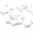 40 pcs - silicone ear-savers - white