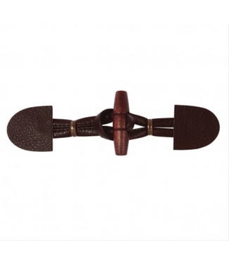 piece of string - mahogany button