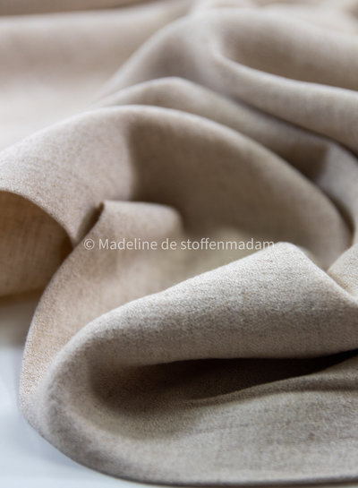 Naturel - linen viscose mix