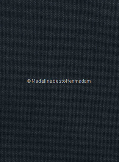 marineblauw   - 100% katoen - zachte canvas