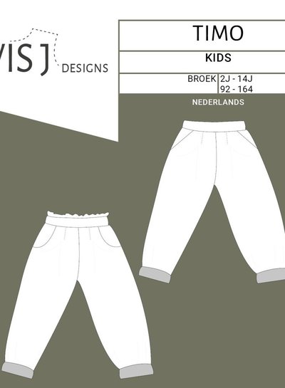 Wisj patterns Timo Baggy pants