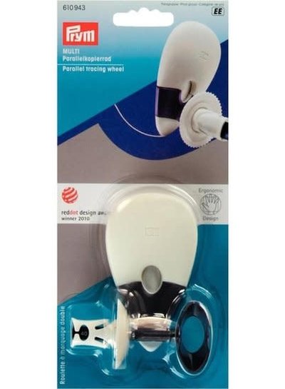 Prym radeerwieltje met dubbele markering