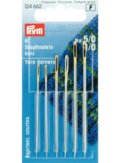 Prym darning needles nr. 5/0 - 1/0