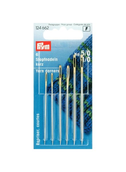 darning needles nr. 5/0 - 1/0