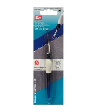 Prym seam ripper with protective cap