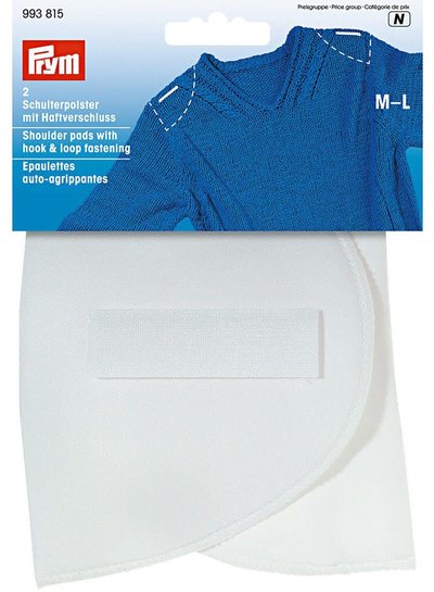 Prym 2 stuks Schoudervulling met  klittenband - medium/large